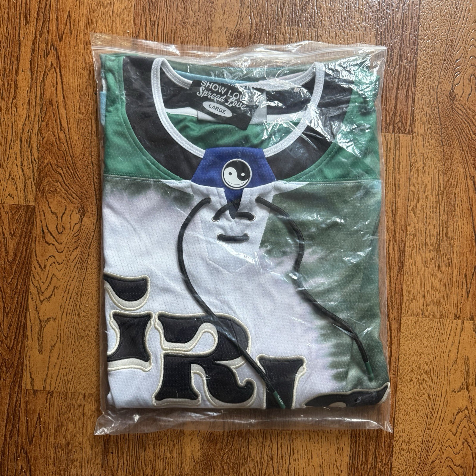 GRIZ PACIFIC SWIRL MID WEIGHT HOCKEY JERSEY THE GORGE GRIZTRONICS LARGE *NEW* gallery