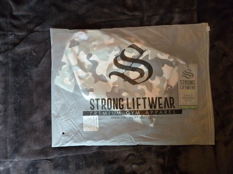 Strong Liftwear Apex Meshflow tank White/ Camo Large Brand New gallery