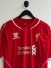 Liverpool Home Jersey Kit Tee Warrior 2014 2015 #8 Gerrard Size M gallery