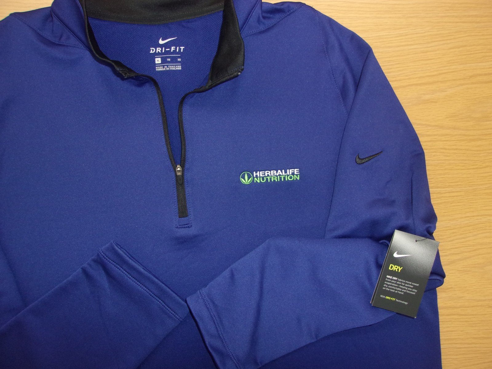 Nike Golf Dri-Fit Stretch 1/2 Zip Cover Up Pullover Mens XL ~NWT~ gallery