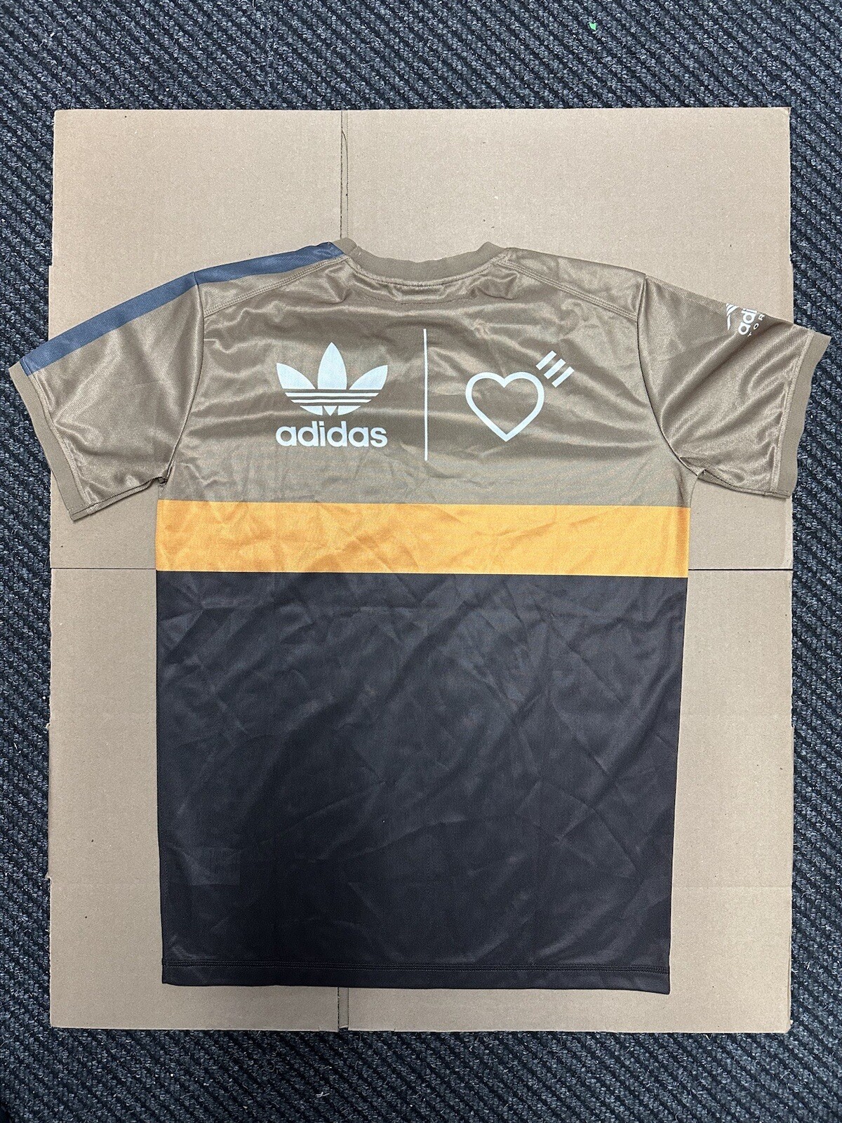 Adidas Human Made Graphic Tee ‘Brown’ HA9995 Size S gallery