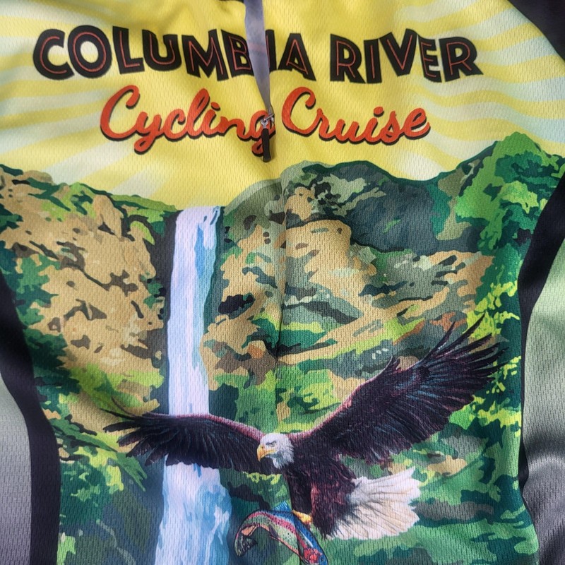 Louis Garneau Cycling Jersey Mens Small Columbia River Cruise USA Tour gallery