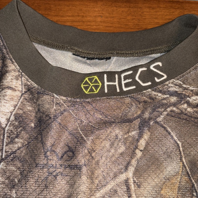 HECS ~ Men Sz 2XL ~ Stealthscreen Lightweight RealTree Xtra Camo Hunting Shirt gallery