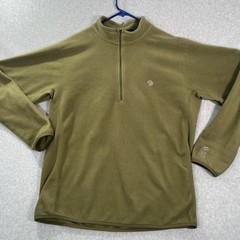 Mountain Hardwear Pullover Sweatshirt Fleece 1/4 Zip Mens XL Green
