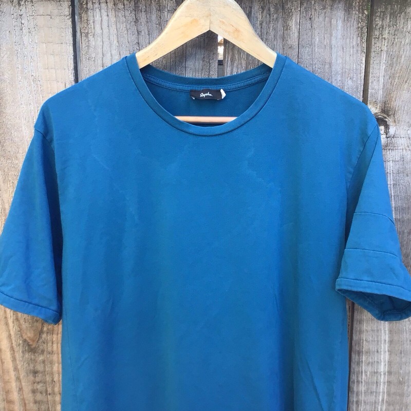 Rapha essential T-Shirt blue athletic activewear cycling shirt mens size xxl gallery