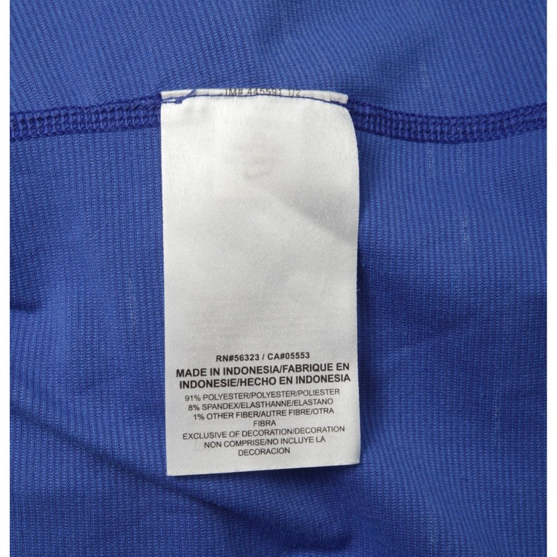 Nike New York Giants Pullover Mens XXL Blue NFL Dri-Fit Quarter Zip Thumbholes gallery