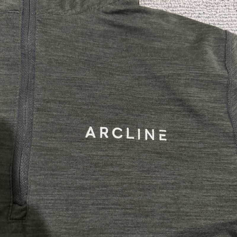 Vuori Pullover Medium Gray Ease Performance 2.0 Half Zip Golfer Stretch V221 gallery
