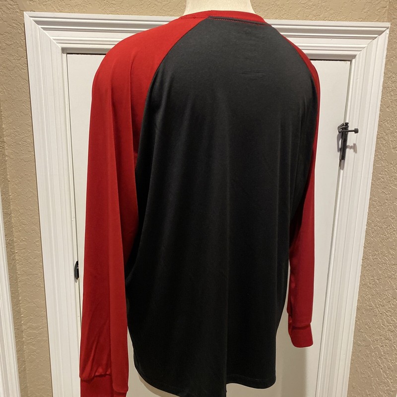 Men's Motorcycle V Twins Cycles Long Sleeve Performance Shirt Sz 2XL Solar Gear gallery