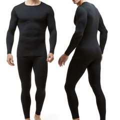 Men’s Winter Thermal Underwear Ski Base Layer Warm Long Johns Top and Bottom Set