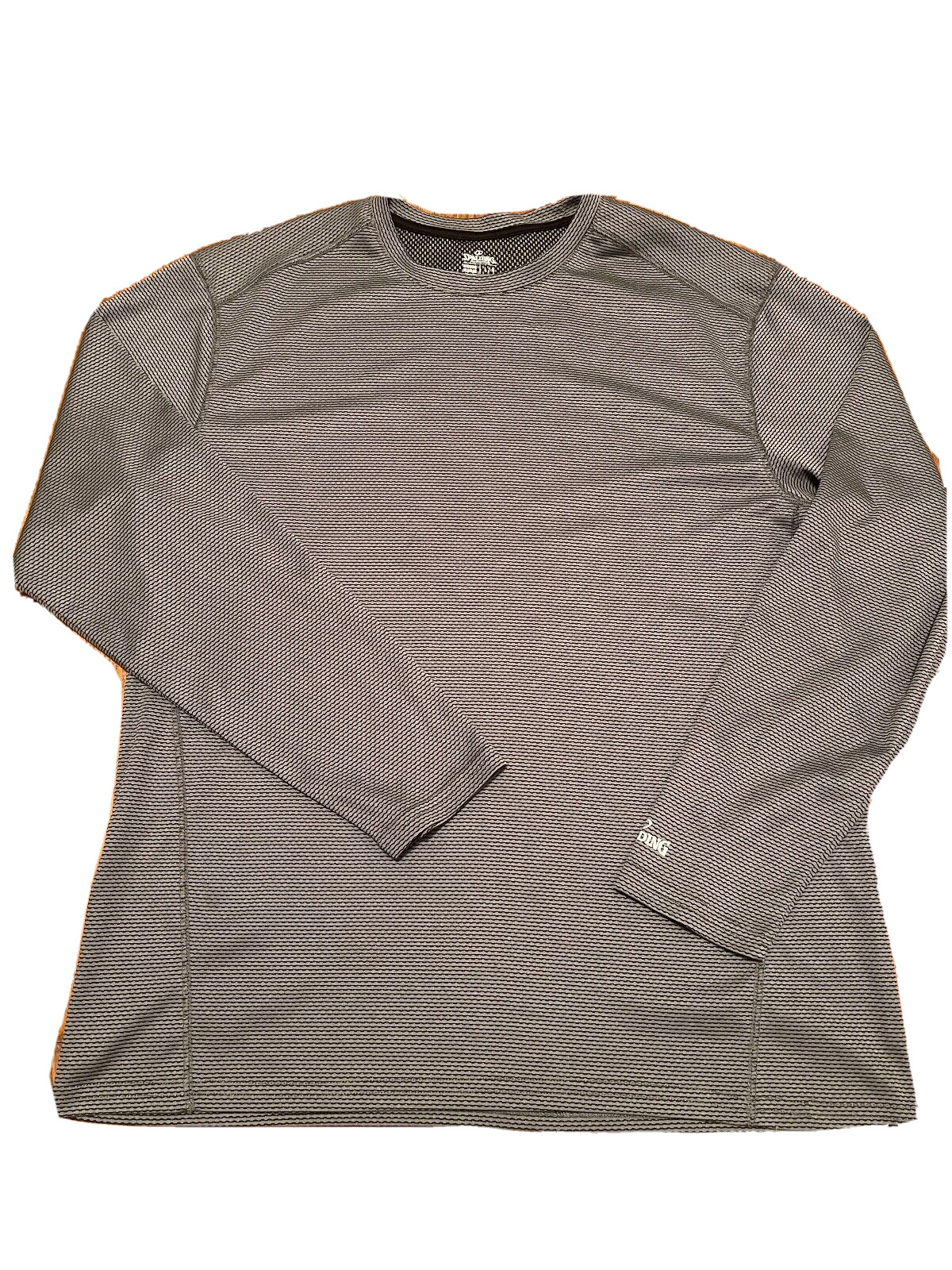 NWOT Spaulding Dri-Power Long Sleeve Mens Shirt Large Grey Athletic T-Shirt gallery