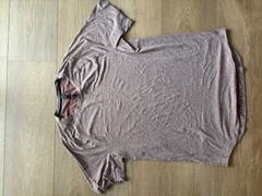 Lululemon Men’s Heathered Red Short Sleeve Drysense Shirt Size Large
