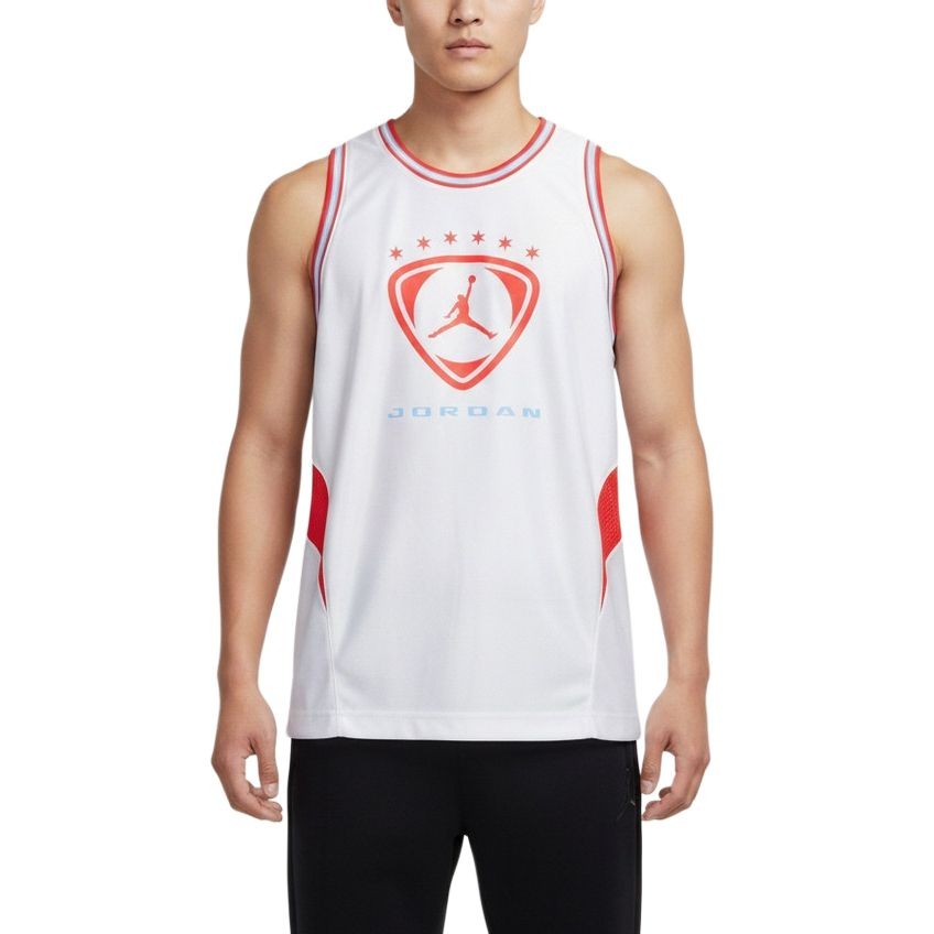 Jordan As Mj Brk Fc Sl Jsy Sports Casual Round Neck Sleeveless Basketball Jersey