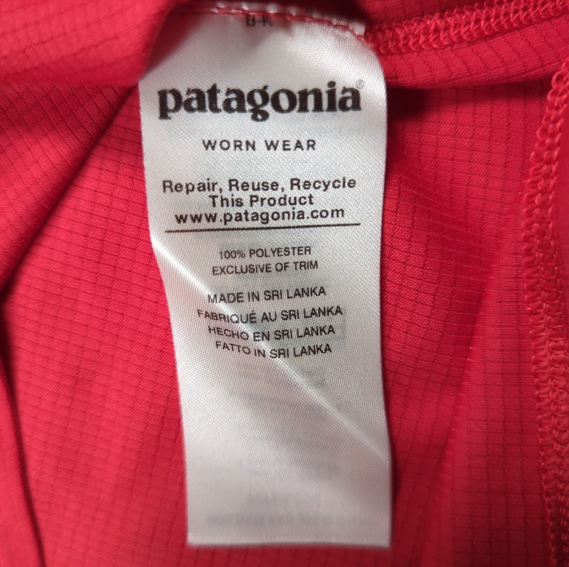Patagonia Capilene Cool Lightweight Shirt Mens XL Red Outdoor Hiking LS Tee gallery