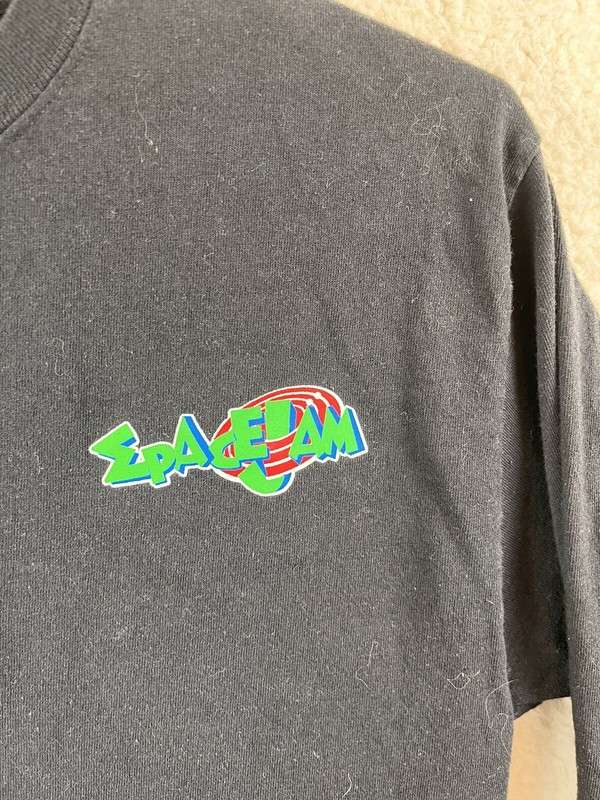Champion Authentic €pace Jam T-Shirt Medium Men’s Black Long Sleeve Graphic gallery