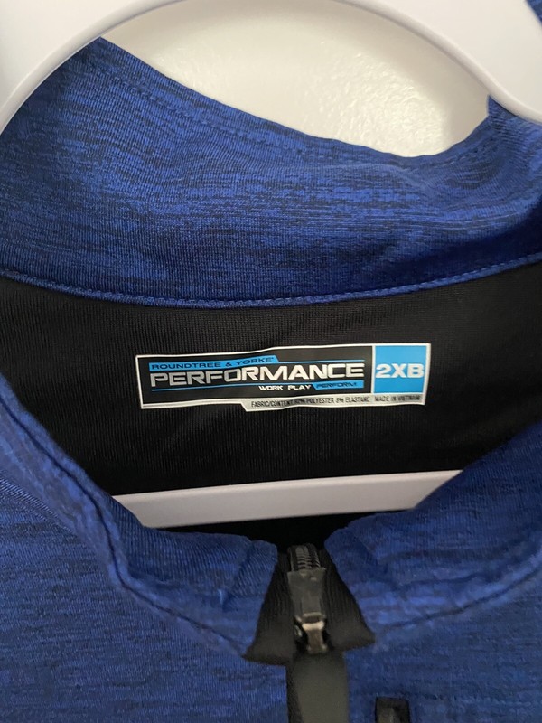 Roundtree Yorke Blue Active jacket 2XB gallery