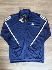 Adidas Men’s Track Top Blue Multi Sport Size LT Big & Tall Free Shipping