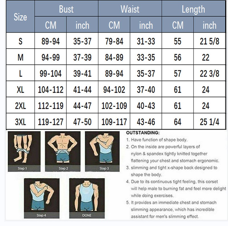 Men Compression Shirt Breathable Workout Tank Top Base Layer Athletic Running US gallery