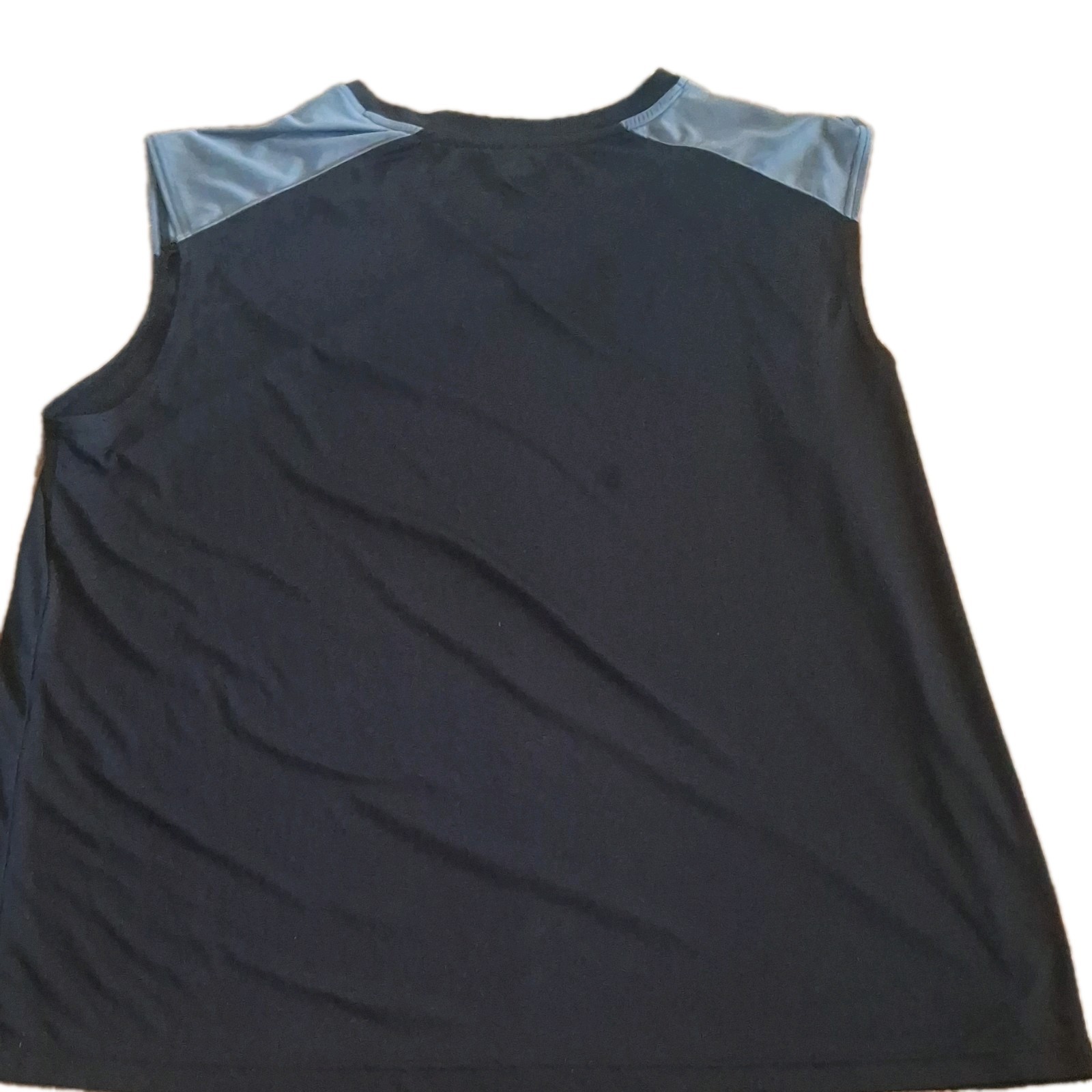 Open Trails Men's 3X-Large Black Gray Sleeveless Tank Top Lightweight Polyester gallery