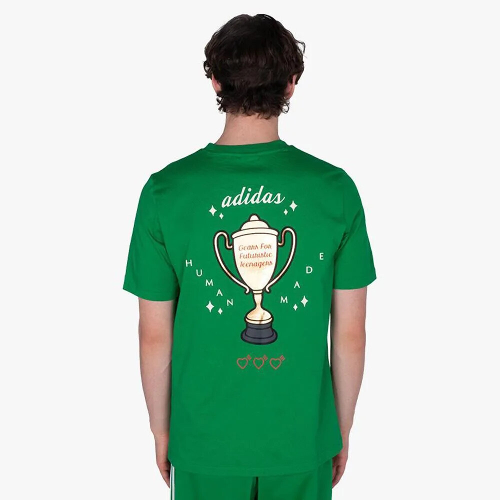 Adidas HUMAN MADE GRAPHIC TEE Nigo Shirt superstar~Mens sz M~NWT gallery
