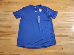 Under Armour Men’s UA Tech Team Short Sleeve Shirt Blue Size Small