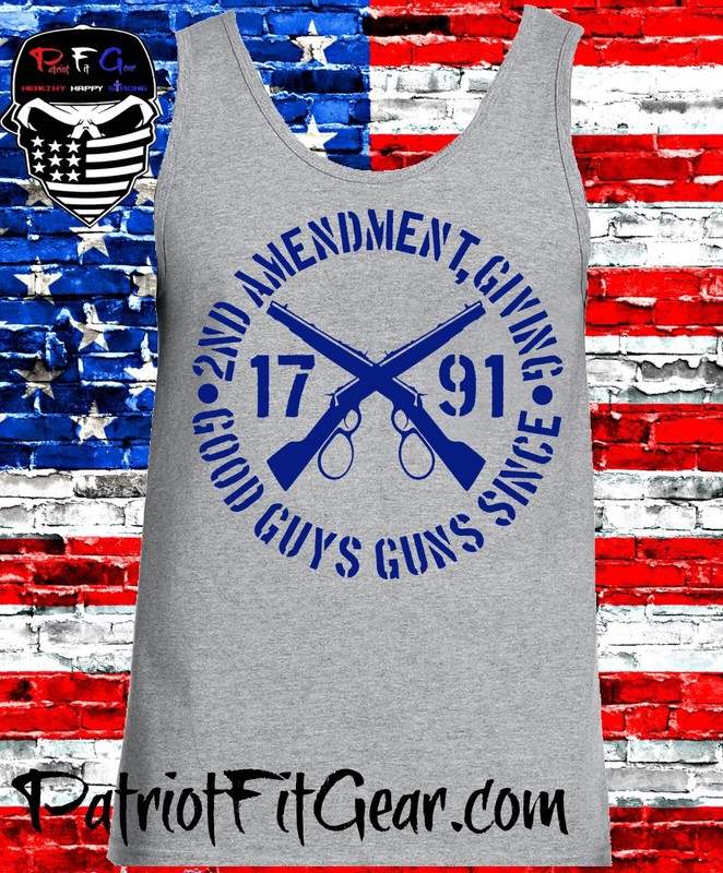 Tank Top,2nd Amendment,Giving Good Guys Guns Since 1791,Gun Rights,2A,t-shirt gallery