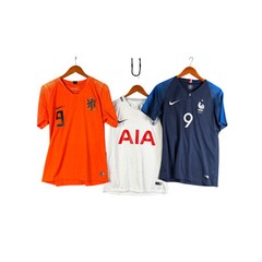 Nike Adidas FIFA Soccer Jersey Lot Chelsea AIA France #9 Haxton Men Small/Medium