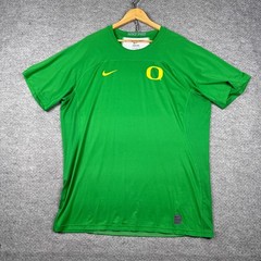 Nike Pro Oregon Ducks Shirt Mens 2XL XXL Green Hypercool Fitted Team Issue