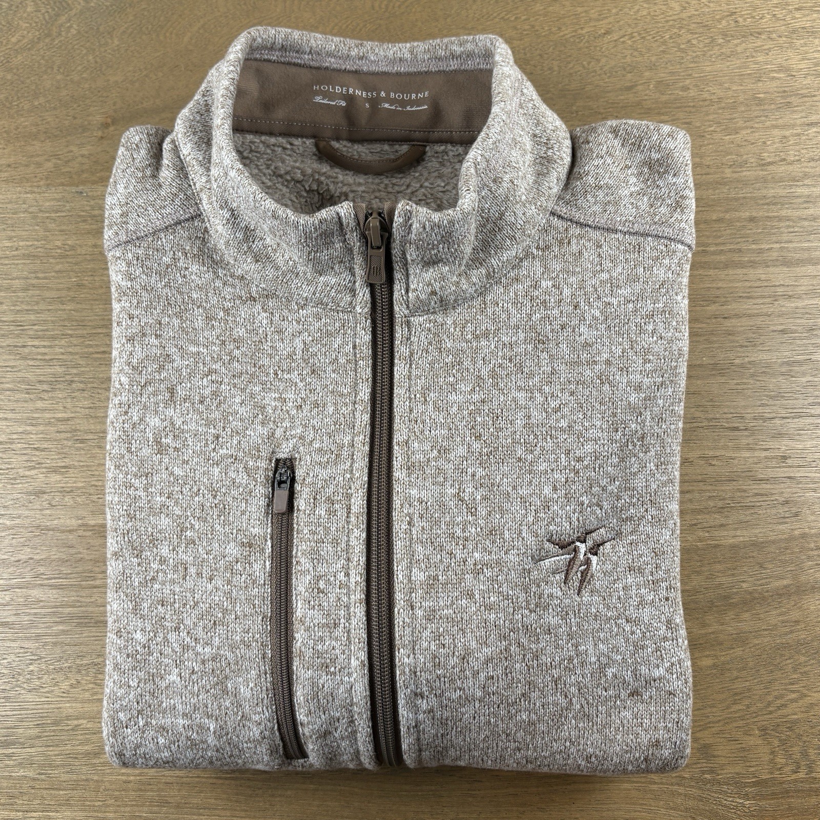 Holderness & Bourne x Castle Pines Golf Club Ashby Fleece Jacket Men’s S Golf gallery