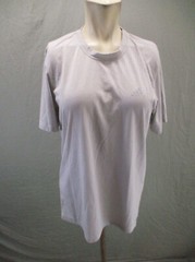 ADIDAS AEROKNIT Size M Mens Gray Breathable Short Sleeve Athletic T-Shirt 144