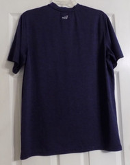 Men’s BCG Navy Blue Activewear Short Sleeve Crew Neck Pullover Shirt Size M