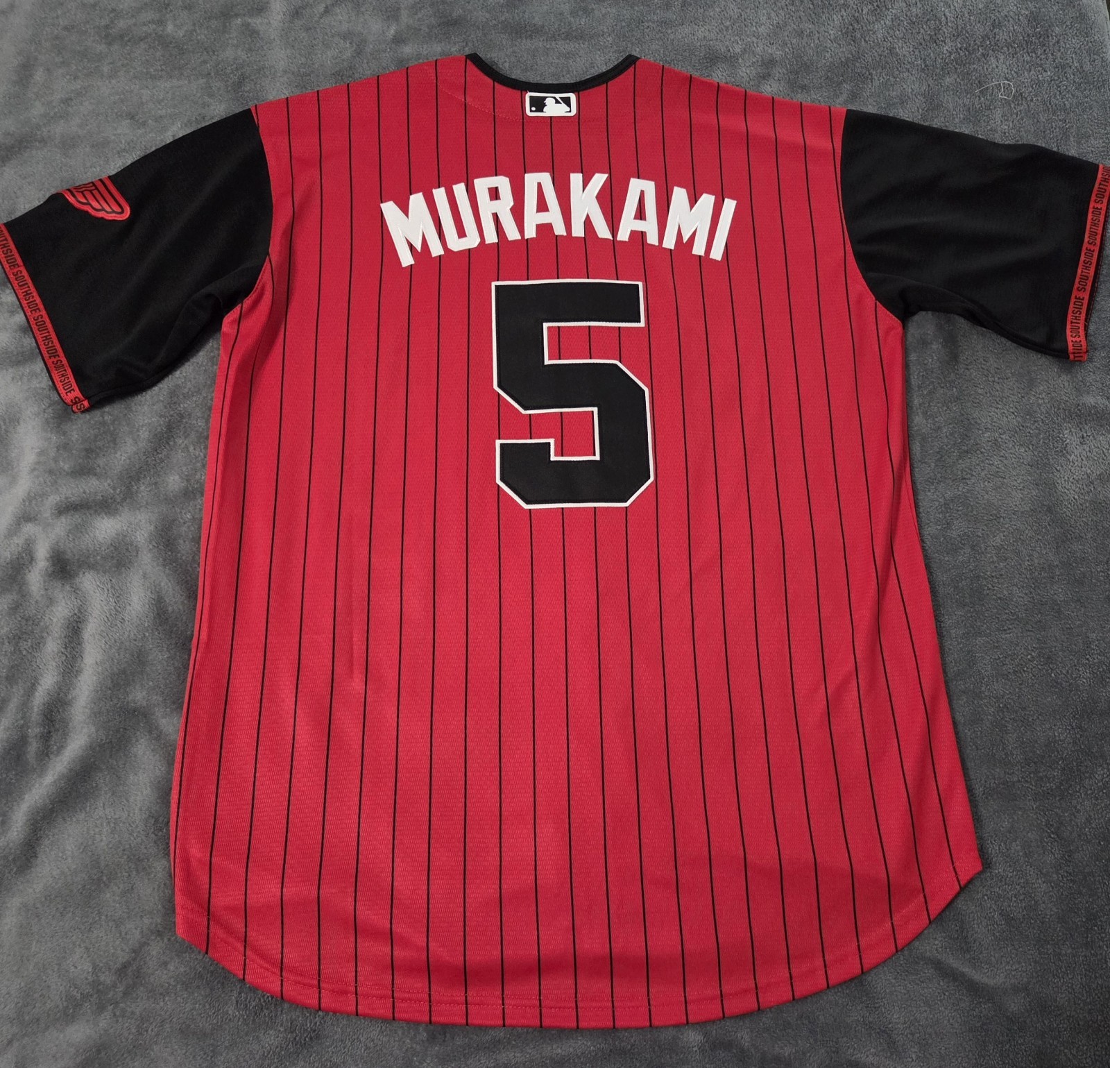 Fast Free Shipping! Large Munetaka Murakami Chicago White Sox Stitched Jersey 5 gallery