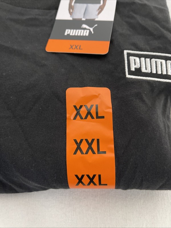 PUMA LOGO TEE 2XLARGE BLACK gallery