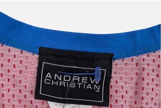 Andrew Christian Gay Pride Rainbow Stripe Mesh Tank Top Size S gallery