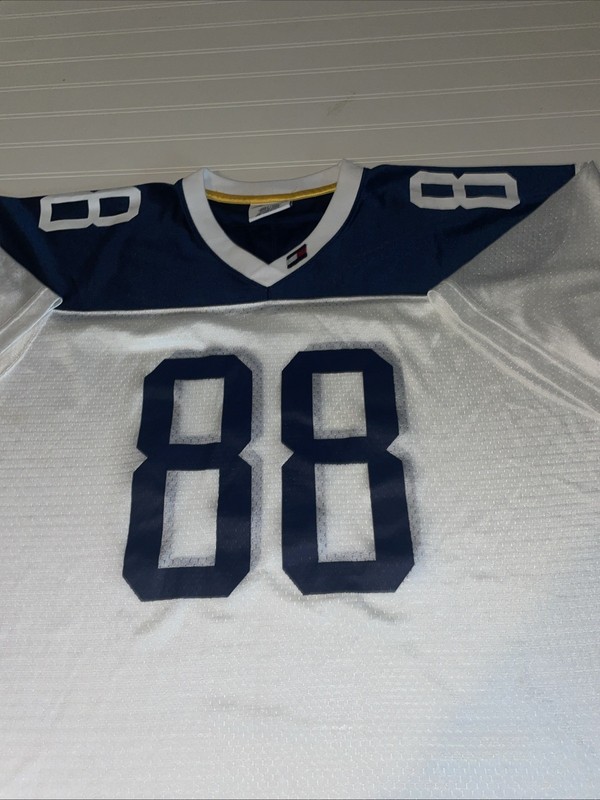 Vintage RARE 90s Tommy Hilfiger Athletics Sports Football Jersey Size XXL/L? gallery