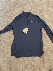 Nike Stride Men’s Dri-FIT 1/2-zip Running Top Size Large Brand New