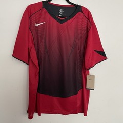 Men’s Nike Total 90 Dri-Fit Short Sleeve Loose-Fit Soccer Jersey Gym Red Size XL