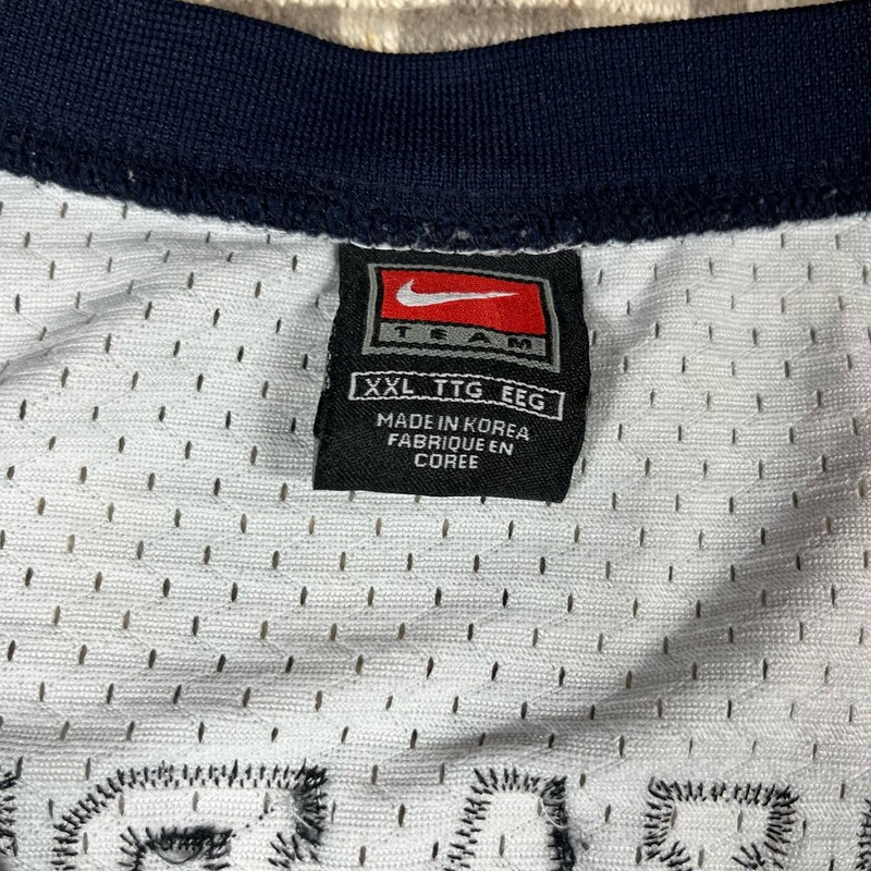 Vintage Nike Dwyane Wade Marquette Golden Eagles White Black Jersey Sz XXL Men’s gallery