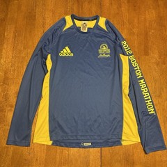Boston Marathon 2012 Adidas Climacool Long Sleeve Shirt Medium