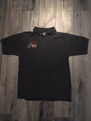 (Embroidered) HARLEY DAVIDSON **MISSING ONE BUTTON** Pocket Shirt Large Men’s