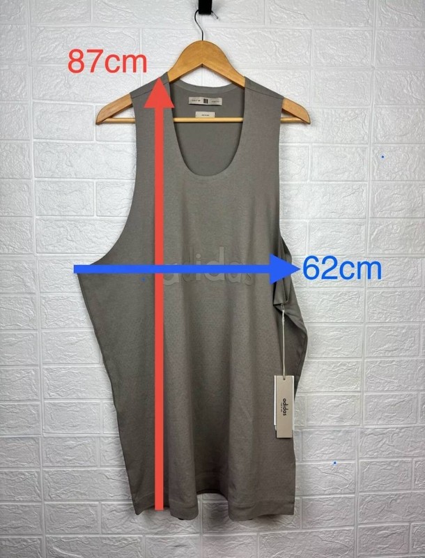 ADIDAS Fear Of God Athletics Performance Tank Top Clay IM6087 Size L gallery