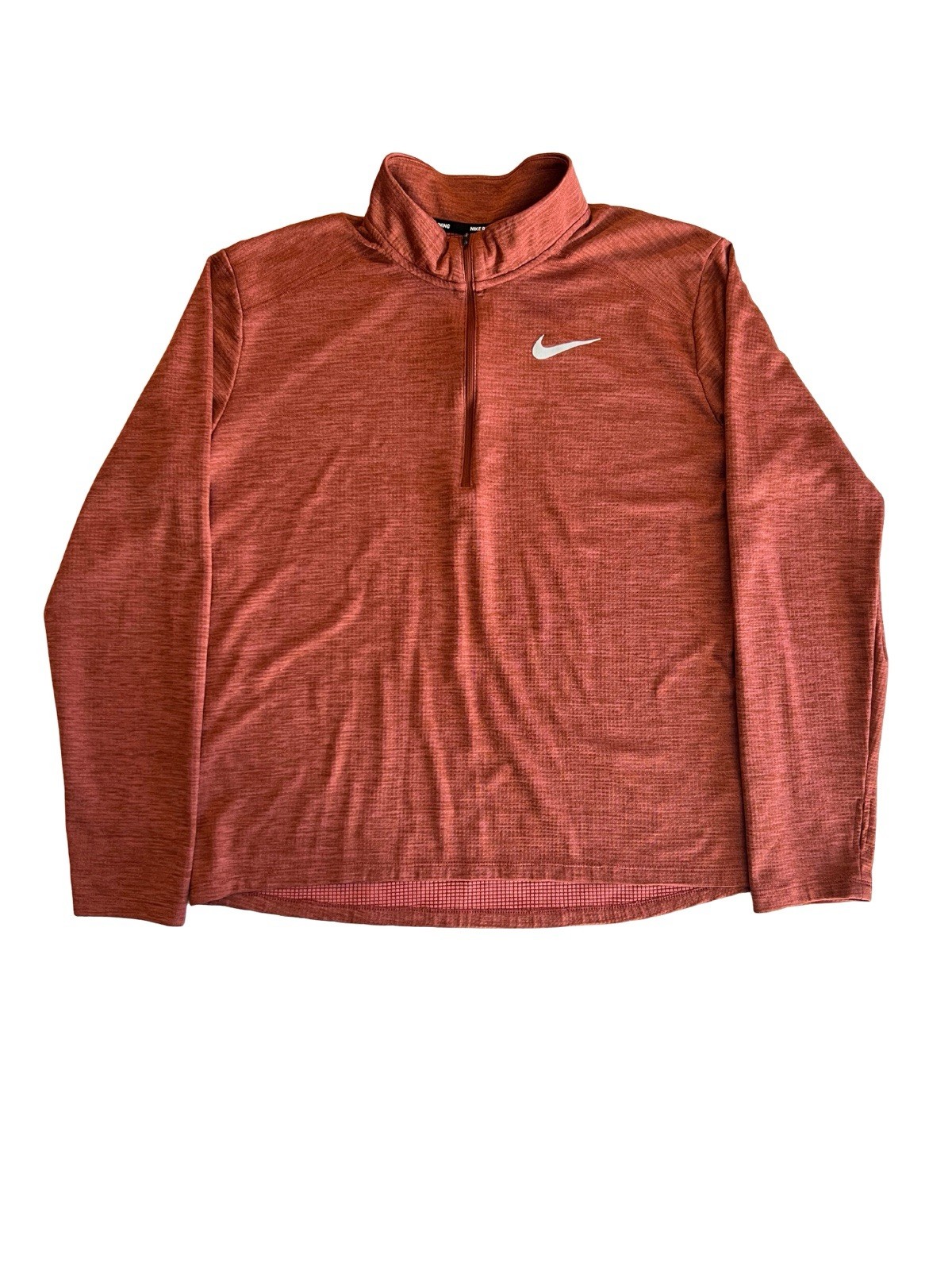 Nike Running Large Pacer Zip Cinnamon/Light Redwood/Reflective Silver Thumbholes gallery