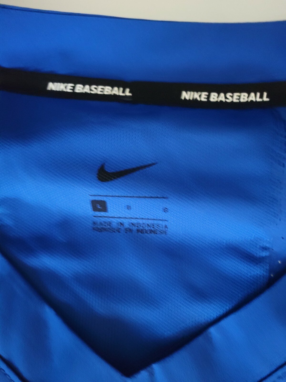 Nike - MLB Baseball Jacket Short Sleeve Team Blue Men's Size Large - 897383-493 gallery