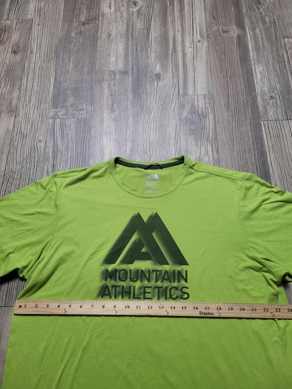 The North Face Shirt Mens XL Green Mountain Athletics Short Sleeve Graphic gallery