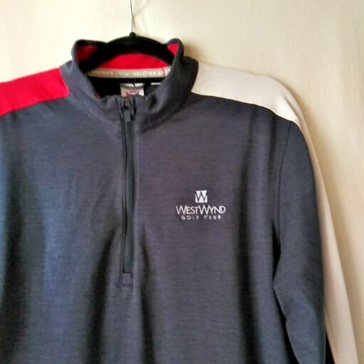 Puma x Volition America 1/4 Zip Pullover Shirt West Wynd Golf Club Mens M gallery