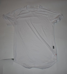 ASRV Men’s Size M White DSG-0660 Aerosilver Established Tee Activewear