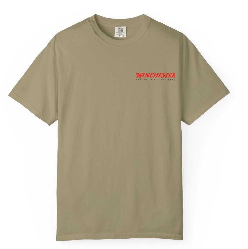 Vintage Style Firearm Winchester Logo on Medium-2XL T-shirt gallery