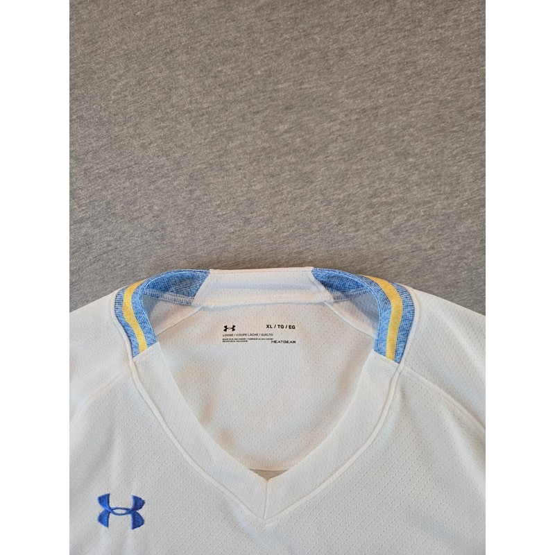 Under Armour UCLA Jersey Mens XL White 100 Year Anniversary Authentic HeatGear gallery