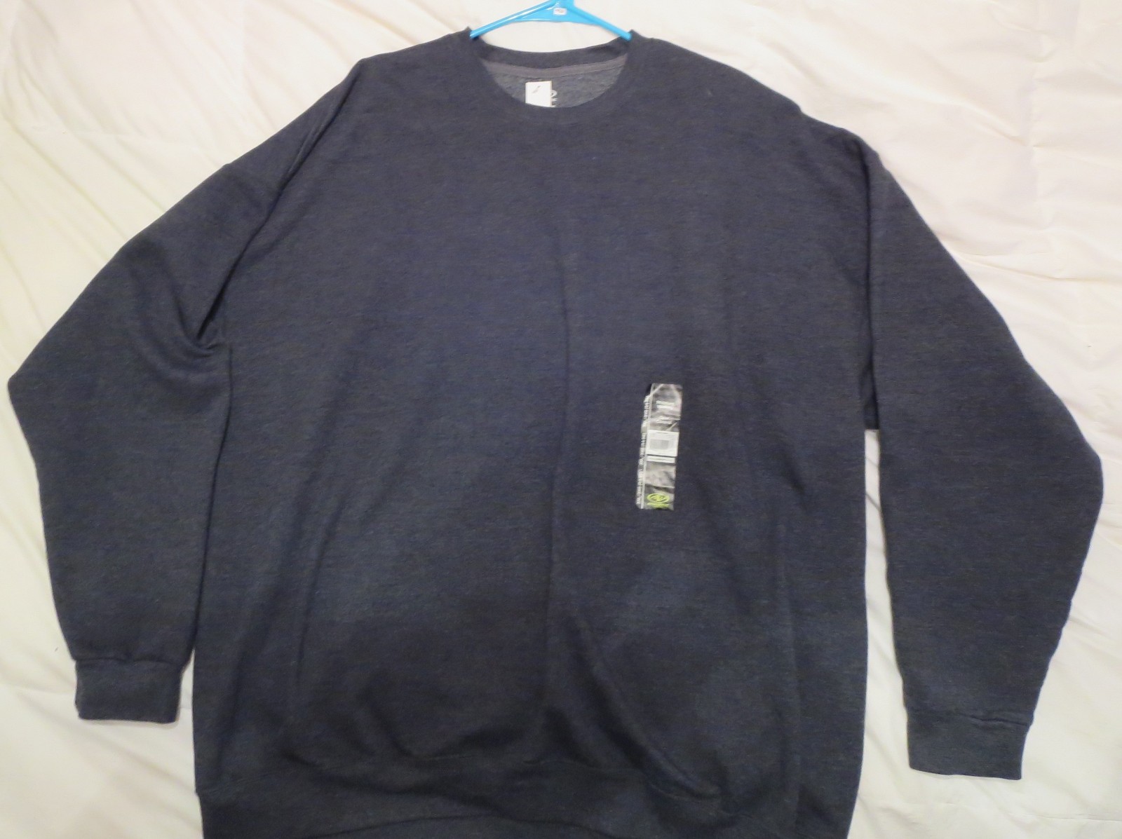 Athletic Works Long Sleeve Fleece Crew Shirt Men's Size 3XL Dark Blue NWT gallery