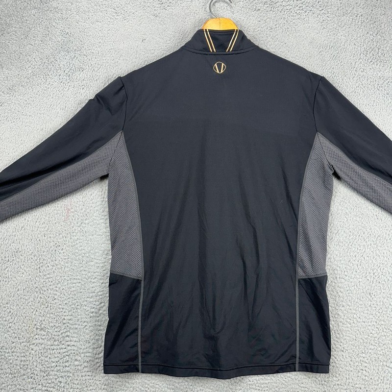 Sunice Sport Pullover Shirt Mens XL Superlite FX Black Grey Quarter Zip Athletic gallery