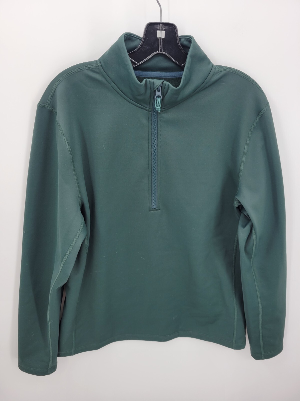 Stoic Pullover Sweater Mens Medium Green Quarter Zip Long Sleeve Active Outdoor gallery